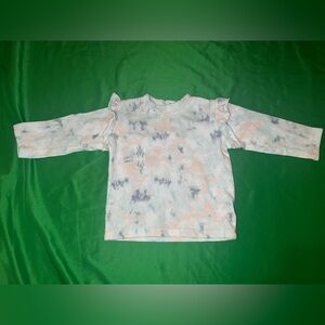 Grayson Mini Charming Kids' Ruffle Long Sleeve Tee size 3-6 months